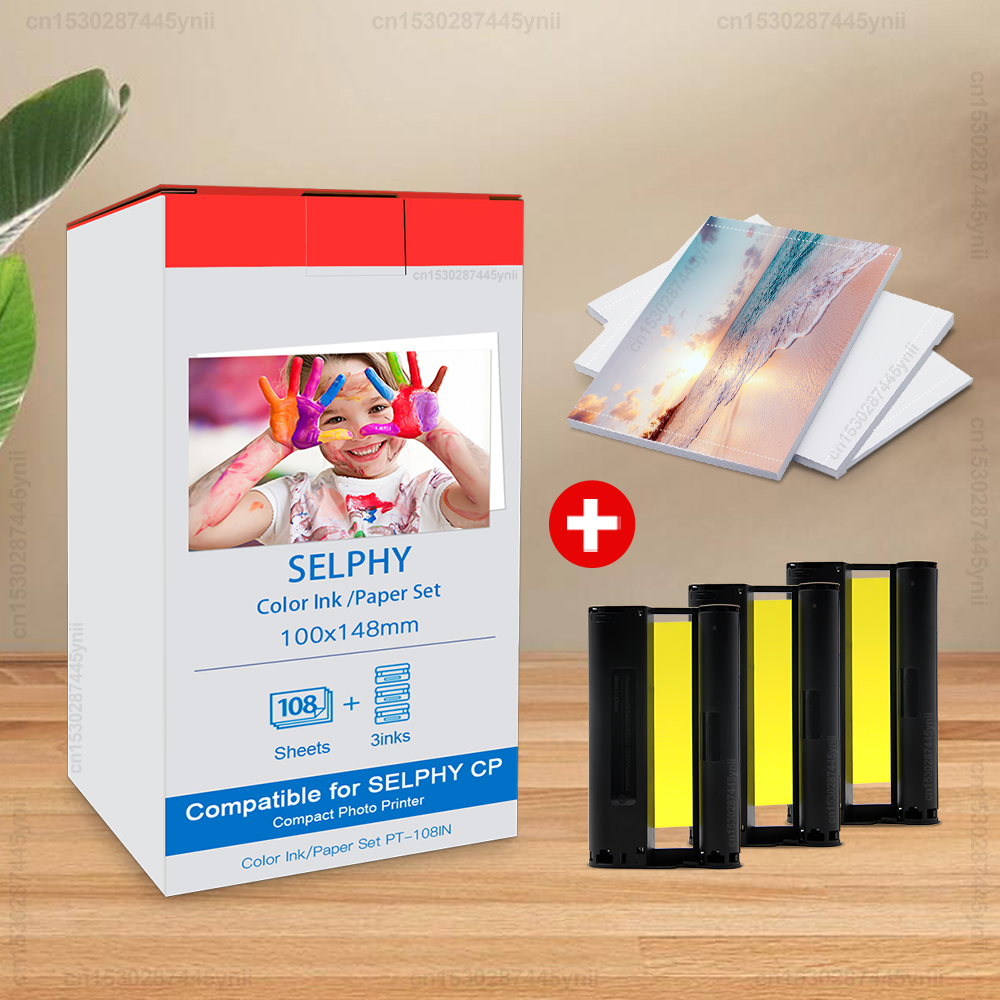 Commercial Photo Printer - KP-108IN Ink Cartridge Photo Paper For