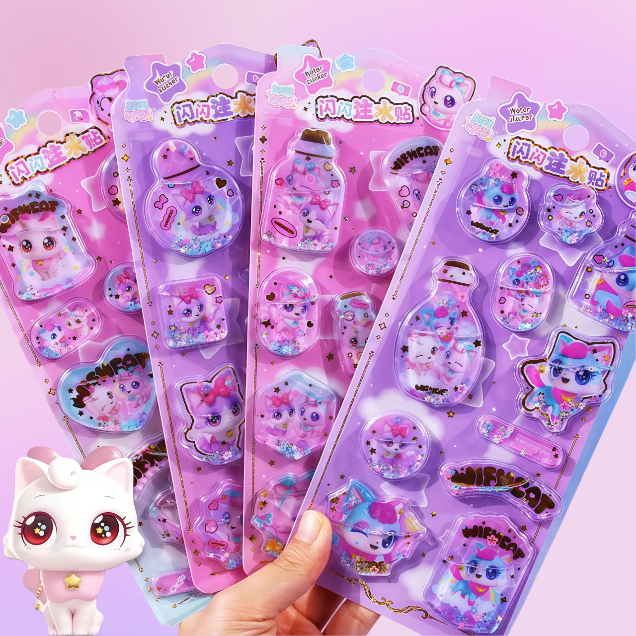 Foil Transfer Machine - 1PC Kawaii 3D Puffy Shaker Sticker