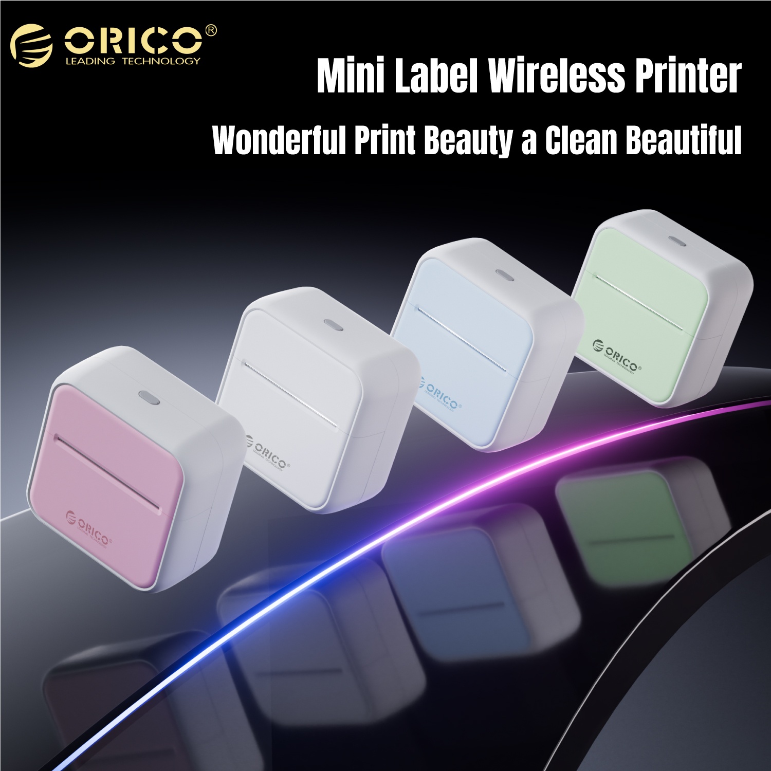 Commercial Photo Printer - Orico Thermal Mini Printer, Portable Inkless