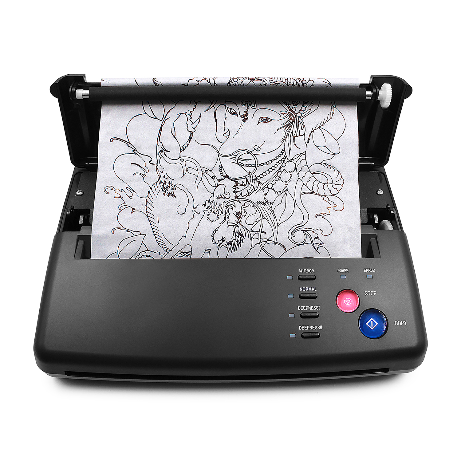 Commercial Photo Printer - Tattoo Transfer Machine Stencils Device Copier