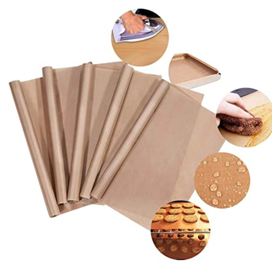 Heat Press Teflon Sheet - 5 Pack Teflon Sheets for Baking,