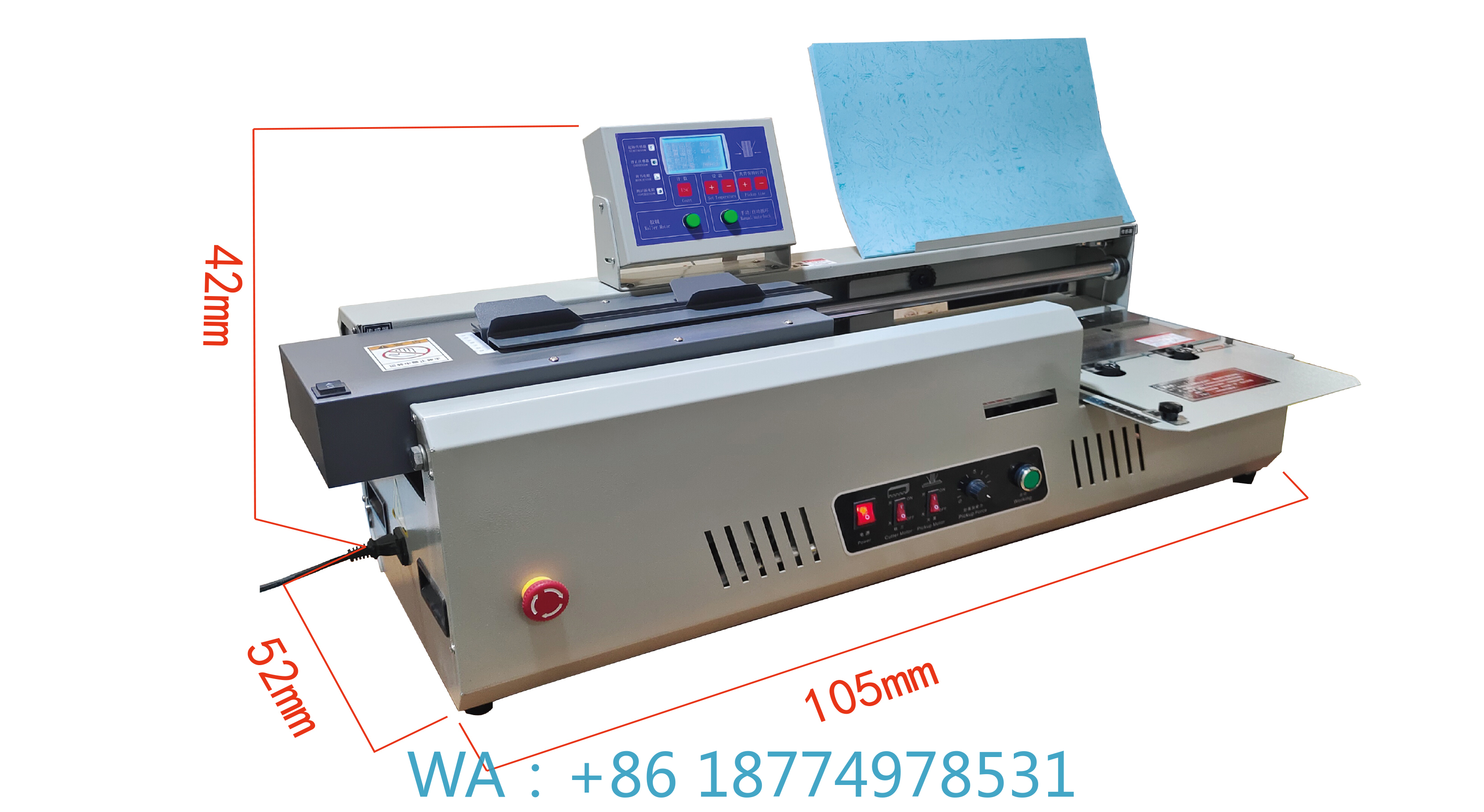 Commercial Printing And Binding - Desktop Book Glue Binding MachineHigh Precision