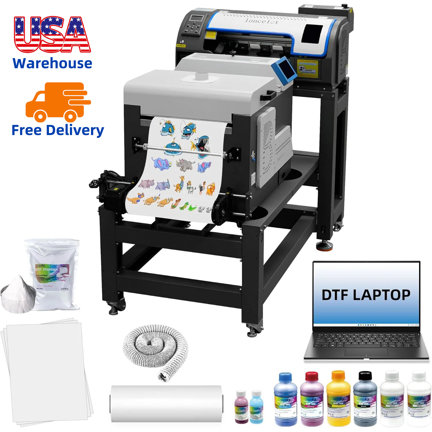 Commercial Dtf Printing - Lancelot A3 M1630 Pro DTF Printer