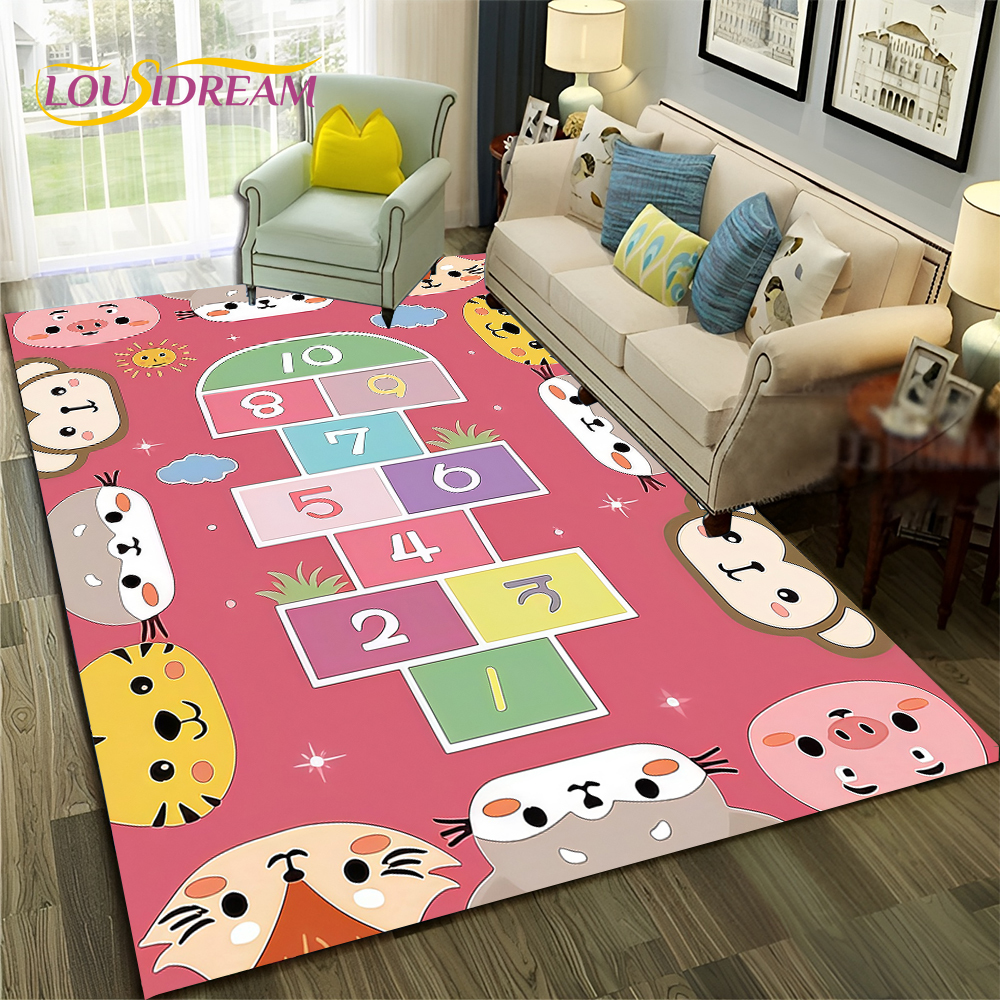 Commercial Printing Online - 2025 Funny Hopscotch Child Digital Games