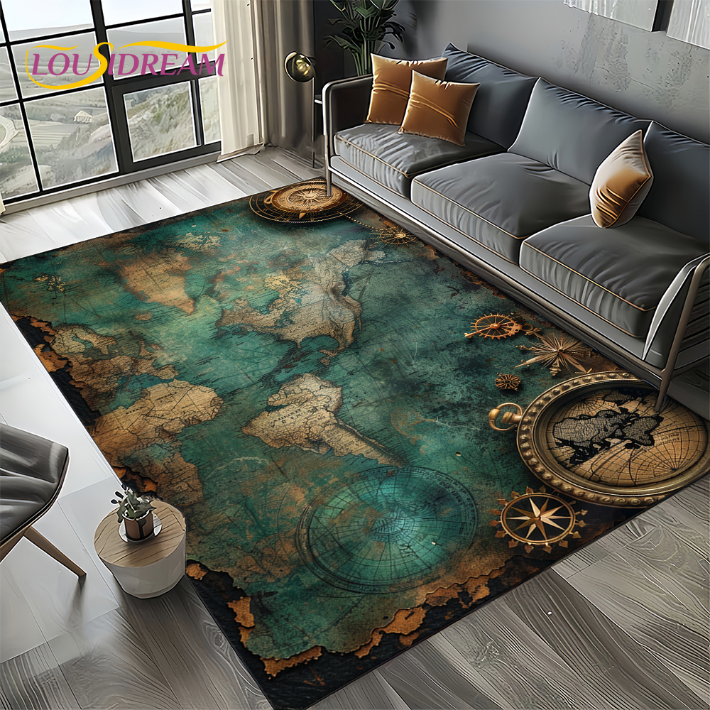 Commercial Printing Online - 27 Style Retro Marine Nautical Chart