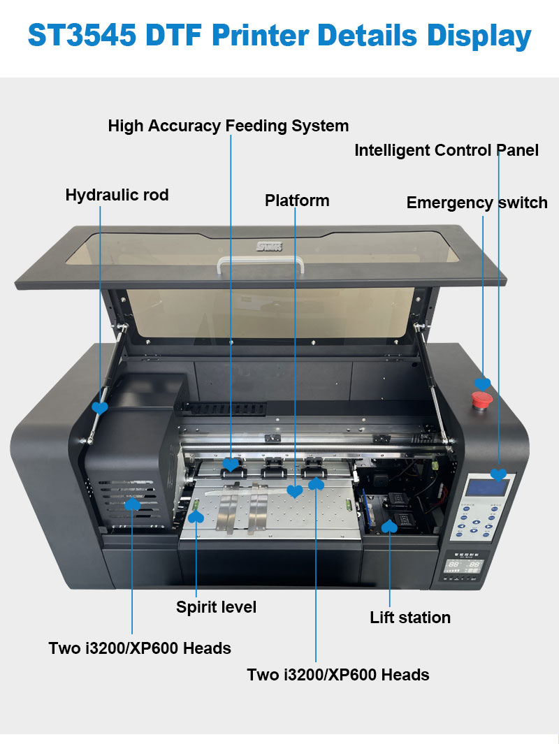 60CM A1 DTF Printer Xp600/I320 - Commercial Dtf Printing Machine recension och pris