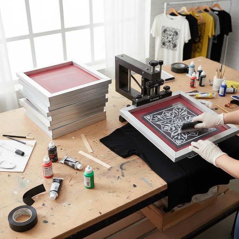 Silk Screen Frame 18x20inch Fo - Screen Printing Frame Mesh recension och pris
