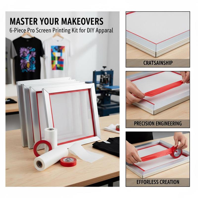 Silk Screen Frame 18x20inch Fo - Screen Printing Frame Mesh recension och pris