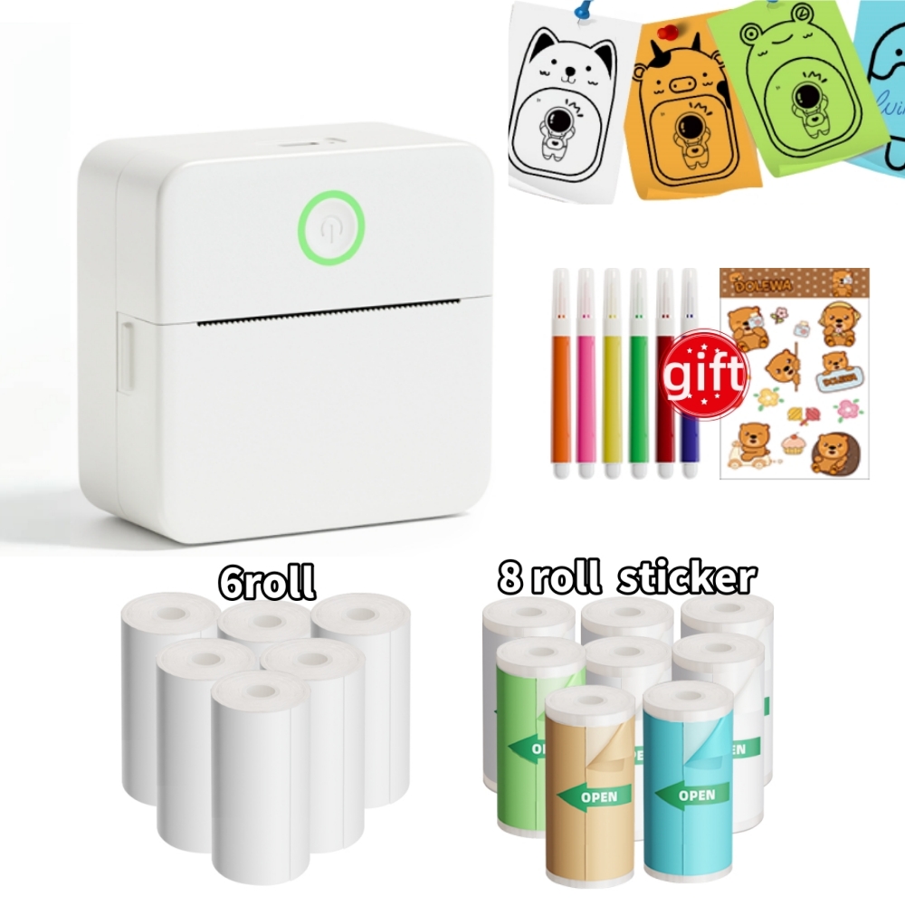 X6 Mini Printer Sticker Paper  - Commercial Photo Printer recension och pris