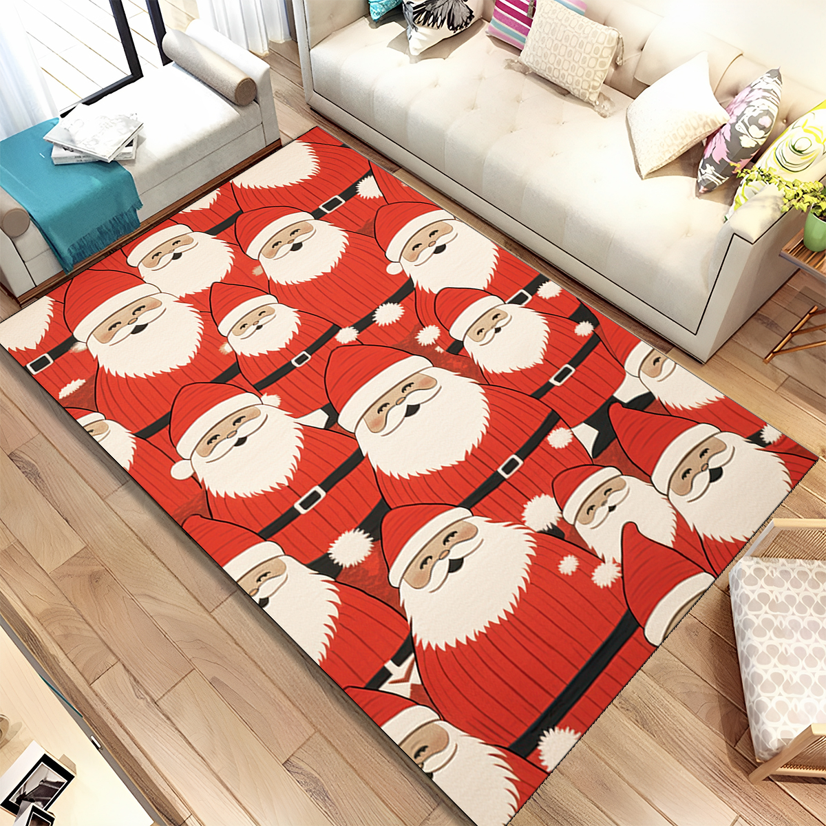 Cute Santa Claus Merry Christm - Commercial Printing Online recension och pris