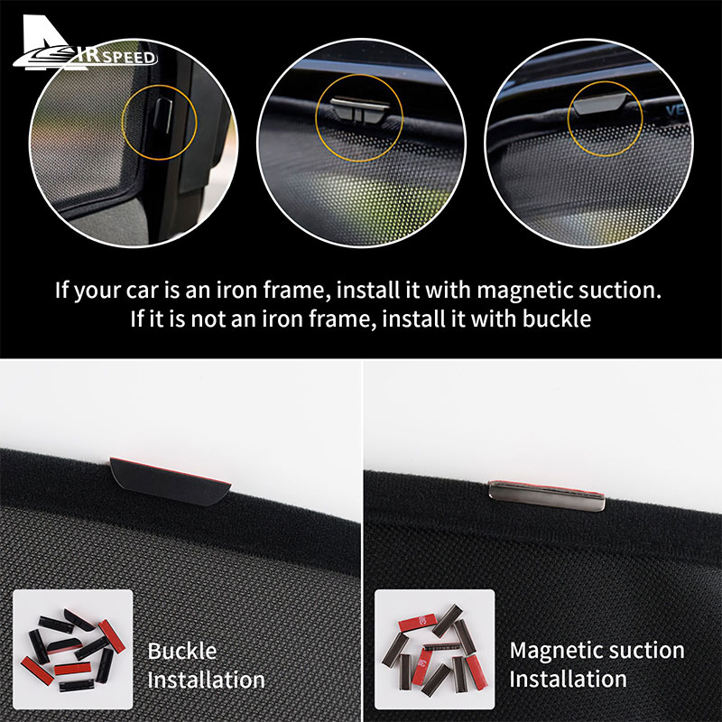 Car Magnetic Side Rear Window  - Screen Printing Frame Mesh recension och pris