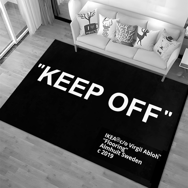 Keep Off Area Rugs 3D Printed  - Commercial Printing Services recension och pris