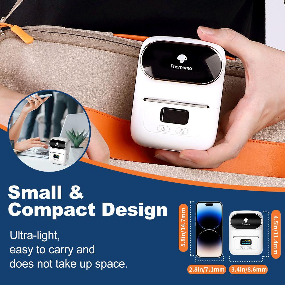 Phomemo Label Printer M110 Lab - Commercial Photo Printer recension och pris