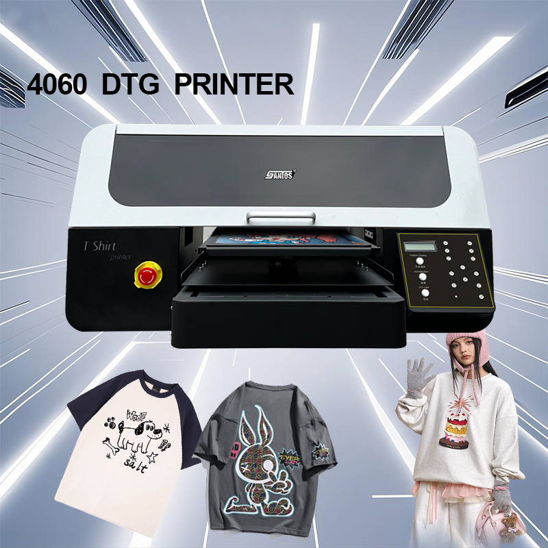 T Shirt Digital Printer 4060 M - Commercial Dtf Printing Machine recension och pris