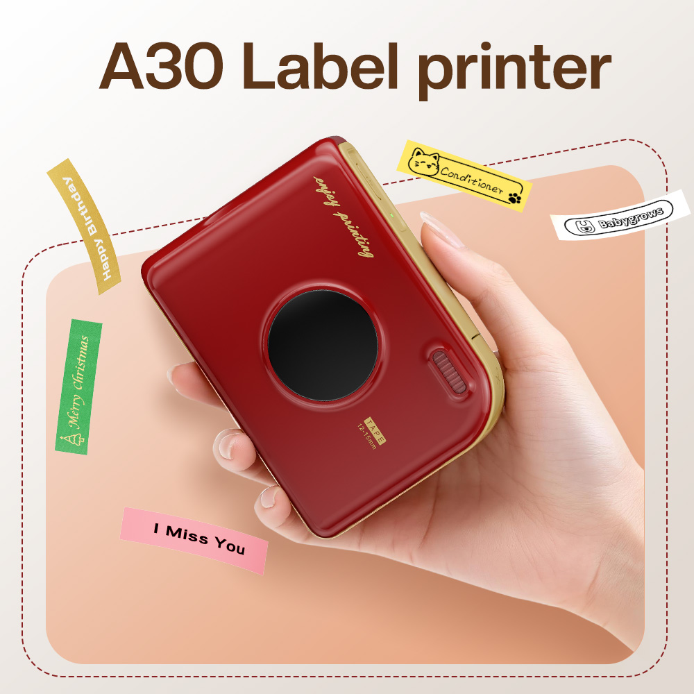 Phomemo A30 Mini Printer Wirel - Commercial Photo Printer recension och pris