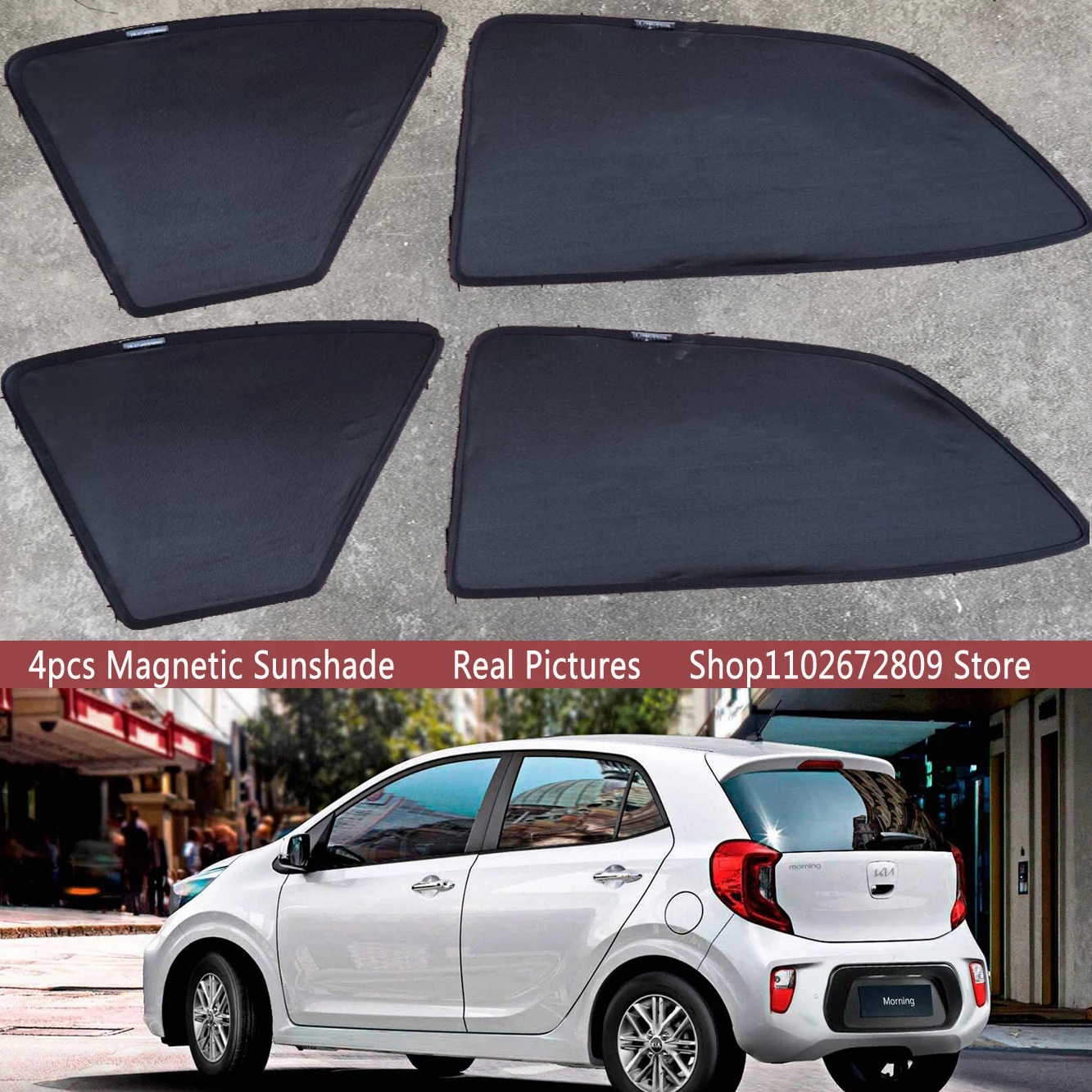 Magnetic Car Sunshade Shield F - Screen Printing Frame Mesh recension och pris