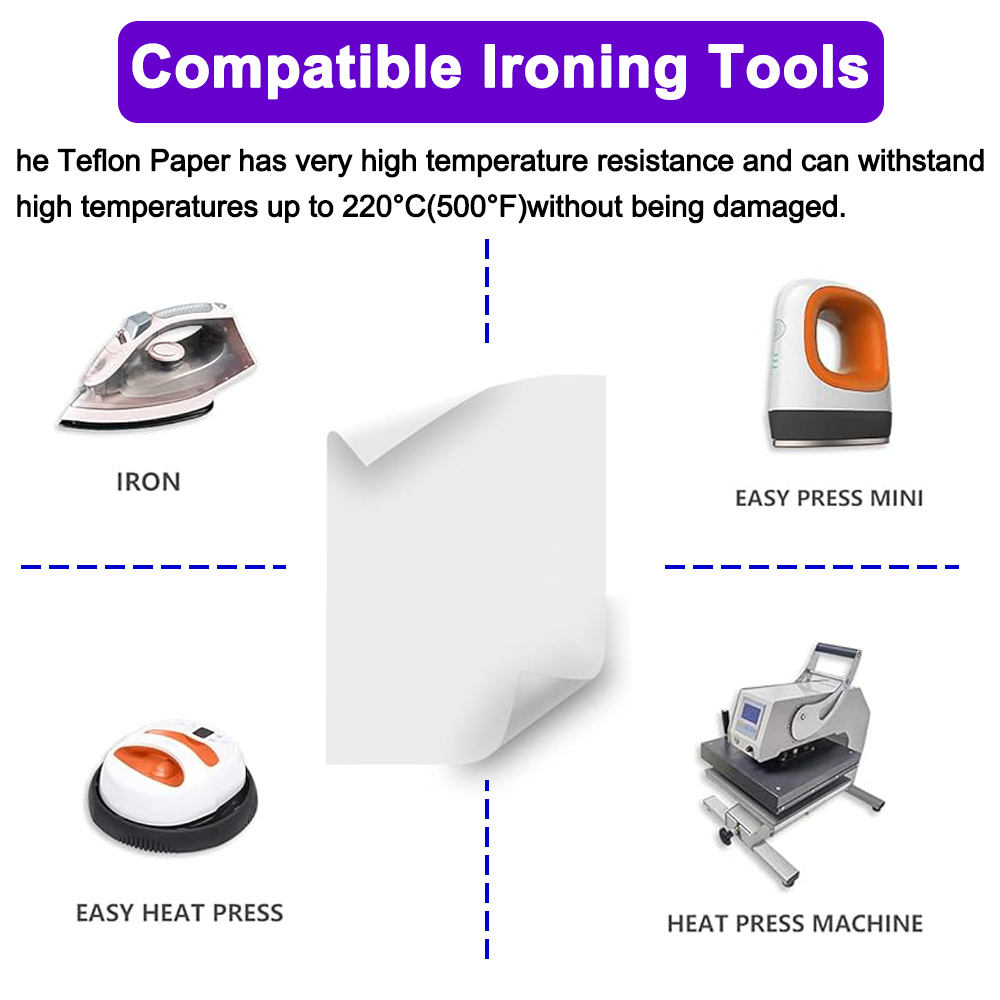 Teflonning High Temperature Re - Heat Press Teflon Sheet recension och pris