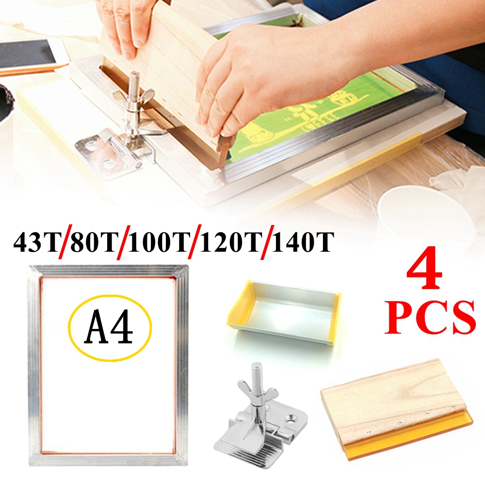 43T/100T/120T/140T Silk Screen - Screen Printing Frame Mesh recension och pris