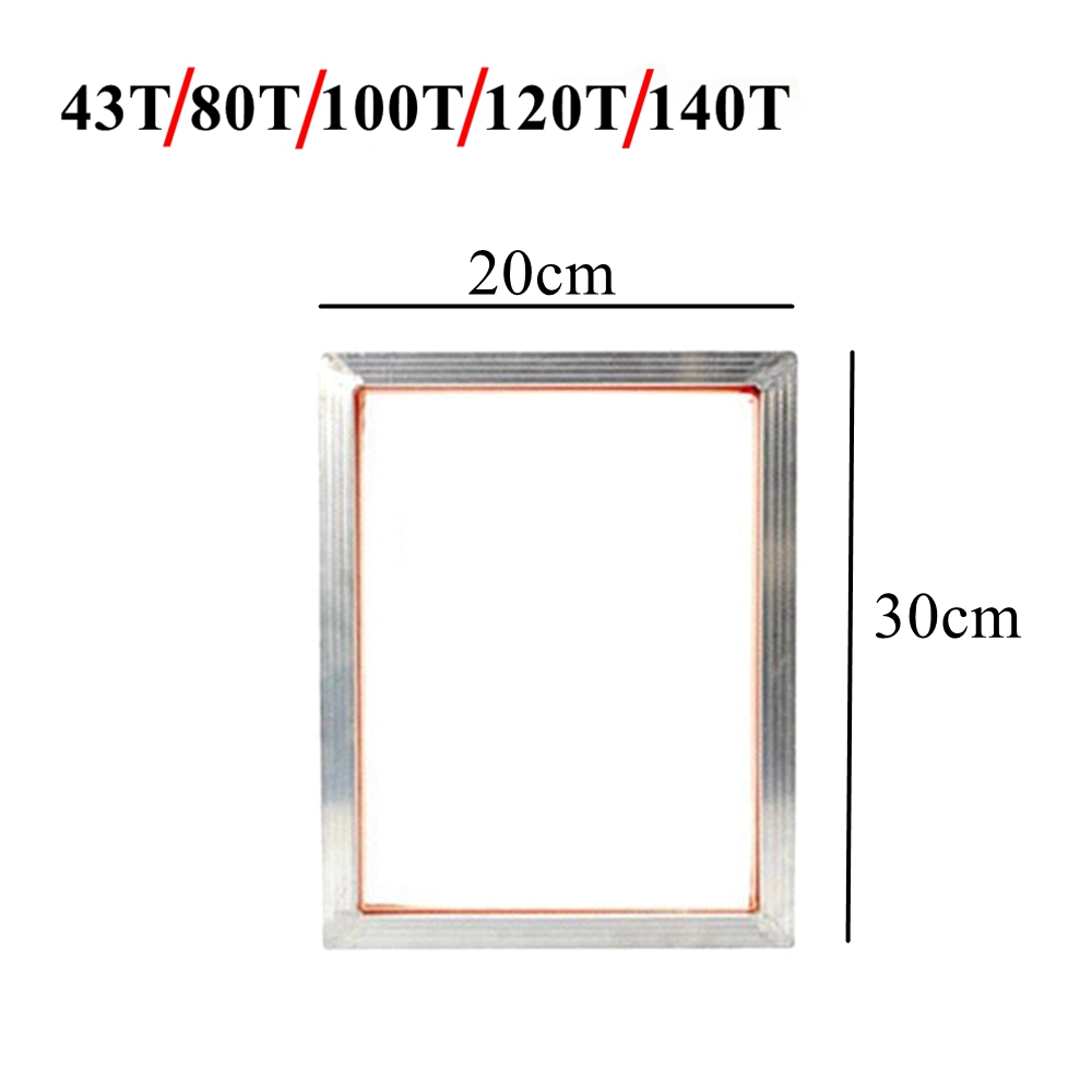 43T/100T/120T/140T Silk Screen - Screen Printing Frame Mesh recension och pris