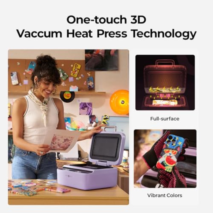 Phone Case Heat Press for iPho - Heat Press Teflon Sheet recension och pris