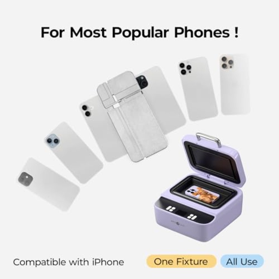 Phone Case Heat Press for iPho - Heat Press Teflon Sheet recension och pris