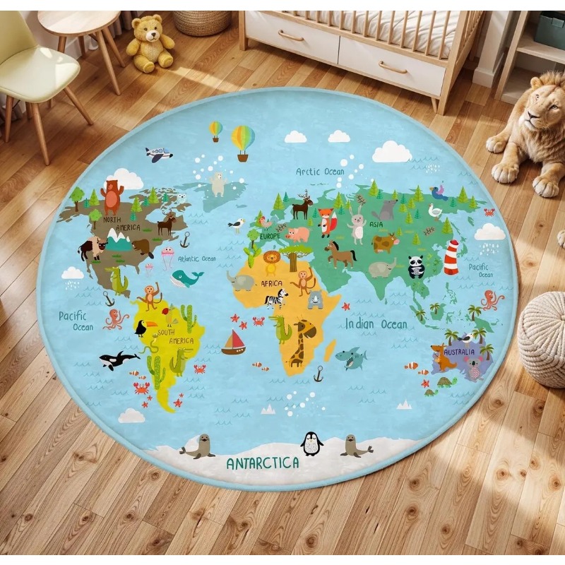 Children's Play Round Floor Ma - Commercial Printing Services recension och pris