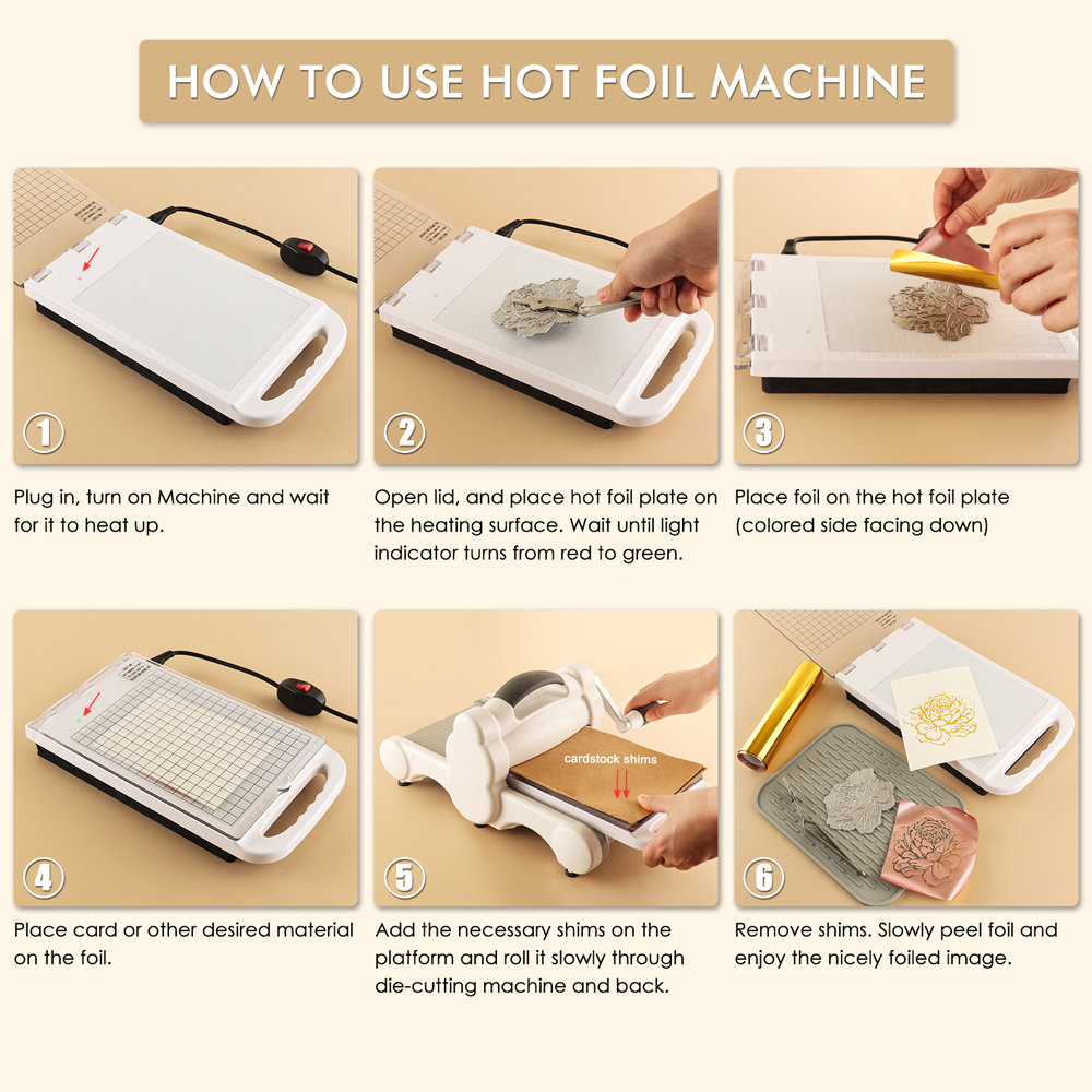 Hot Stamping Foil Machine Pres - Foil Transfer Machine recension och pris