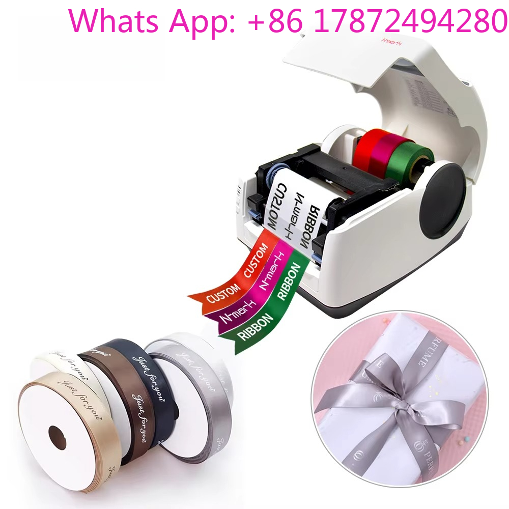N-mark Satin Ribbon Taffeta Pr - Commercial Ribbon Printing Machine recension och pris