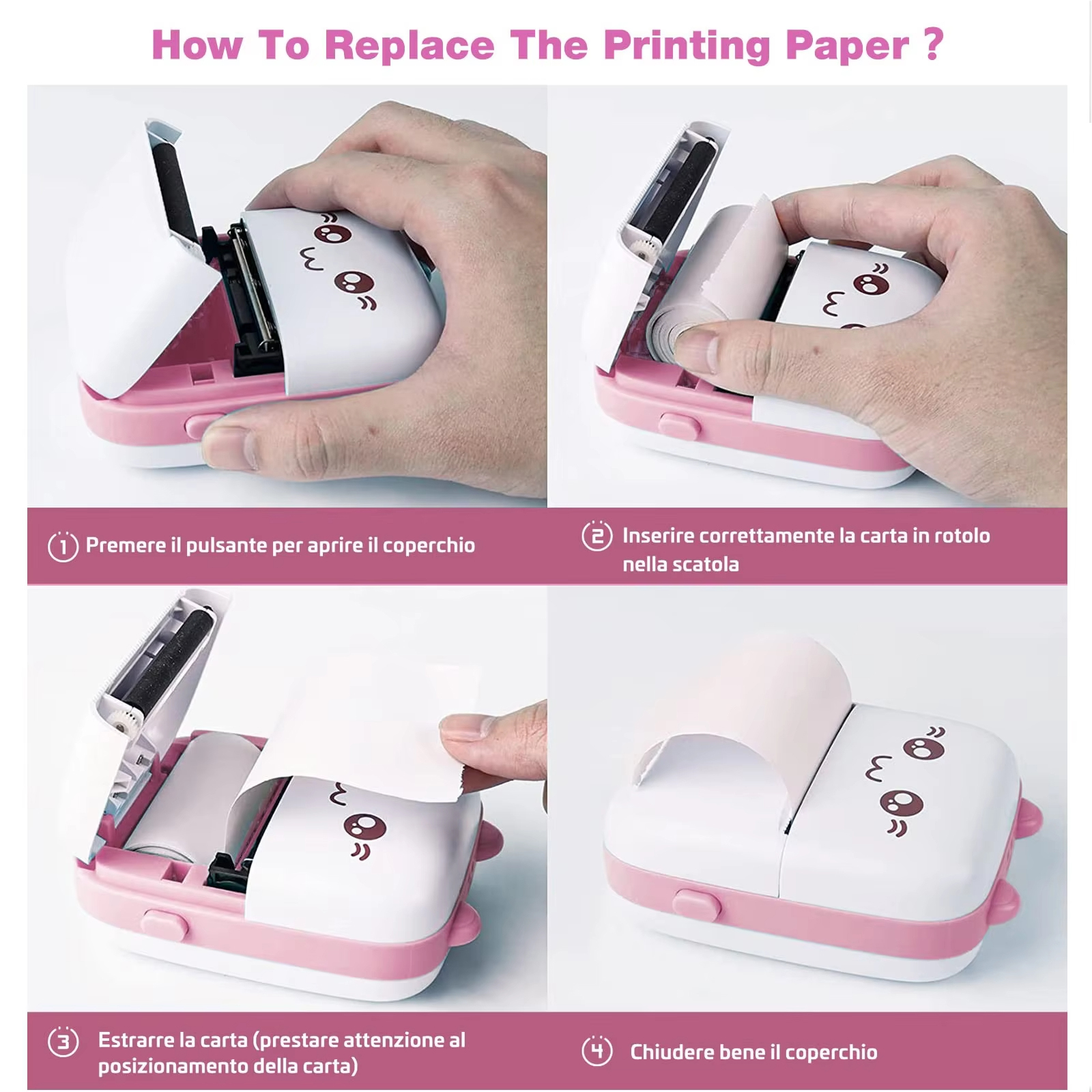 58mm Thermal Printer Mini Port - Commercial Photo Printer recension och pris