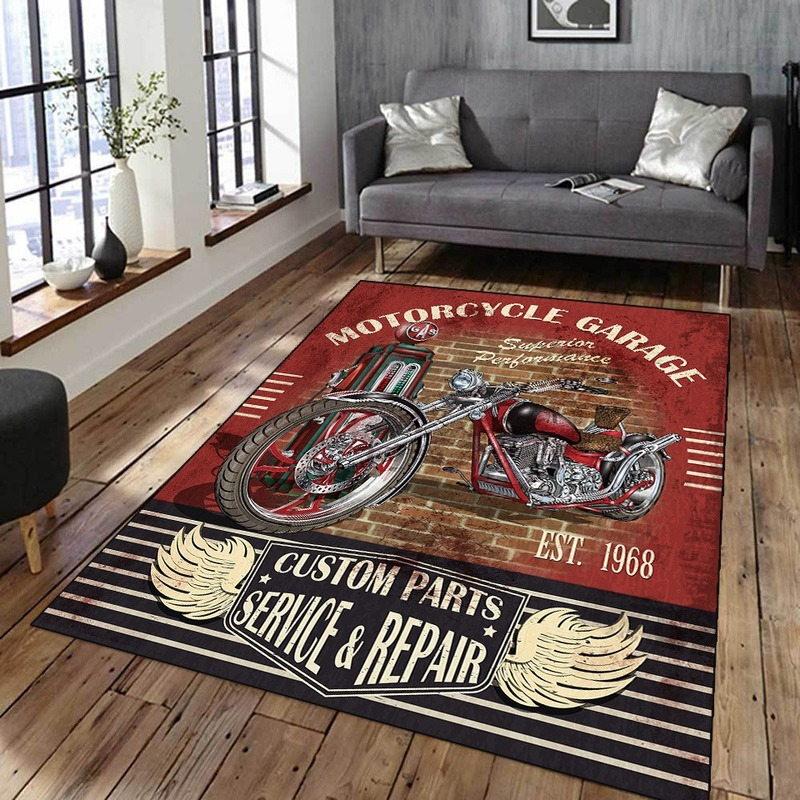 Retro Classic Motorcycle Car P - Commercial Printing Services recension och pris