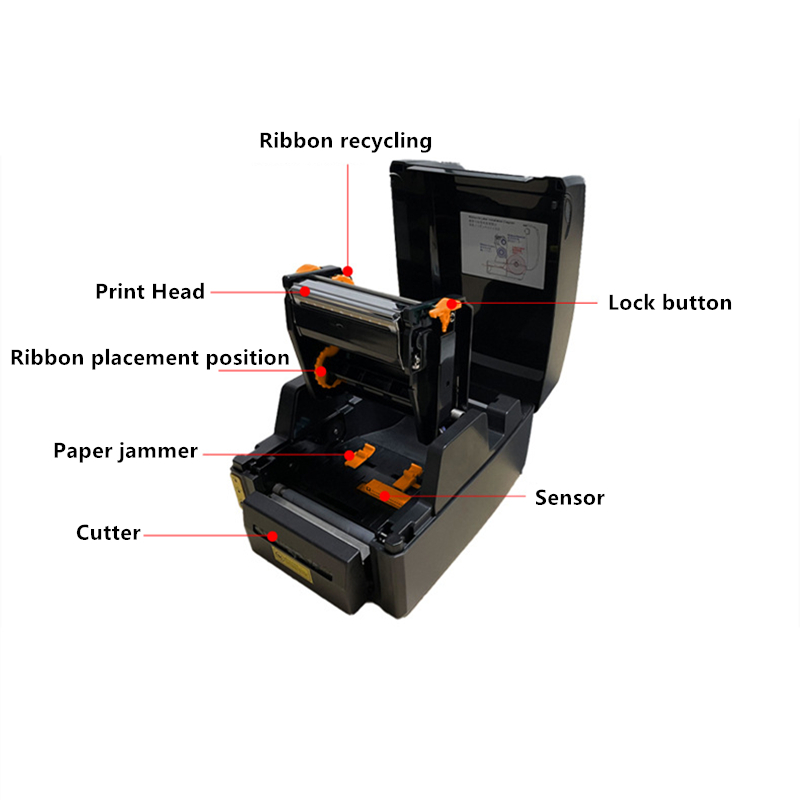 Automatic Cutting Ribbon Print - Commercial Ribbon Printing Machine recension och pris