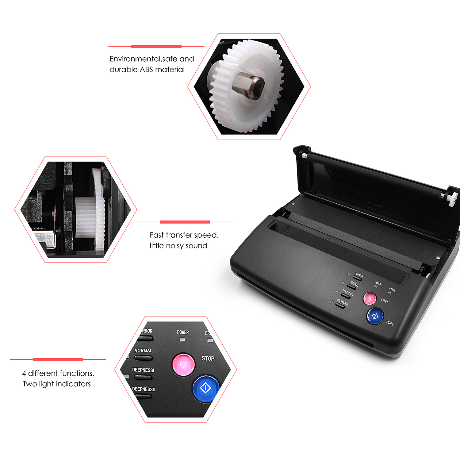 Tattoo Transfer Machine Stenci - Commercial Photo Printer recension och pris