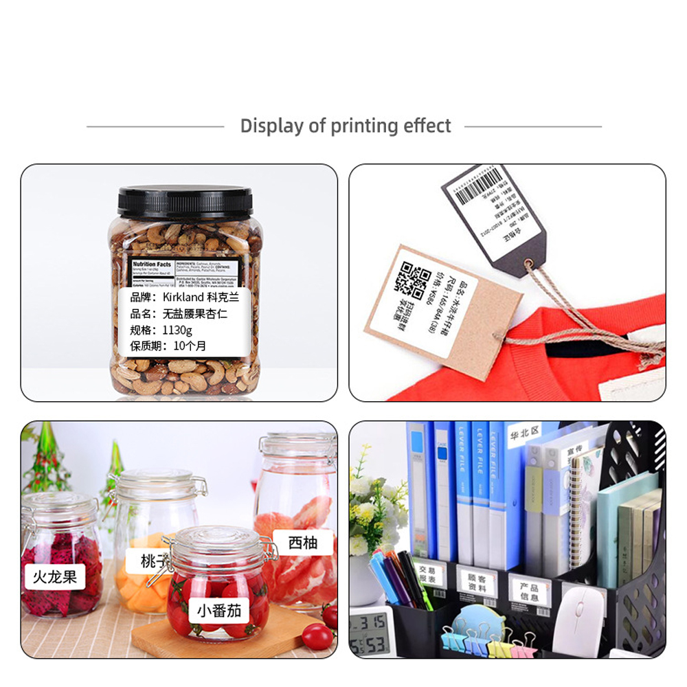 1Roll Round Circle Thermal Pap - Commercial Printing Services recension och pris
