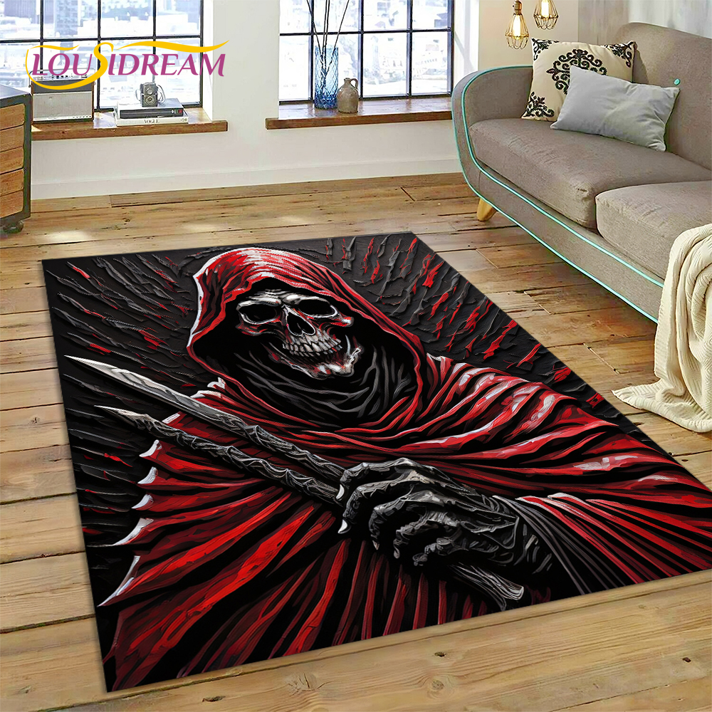 3D Horror Gothic Skull Skeleto - Commercial Printing Online recension och pris