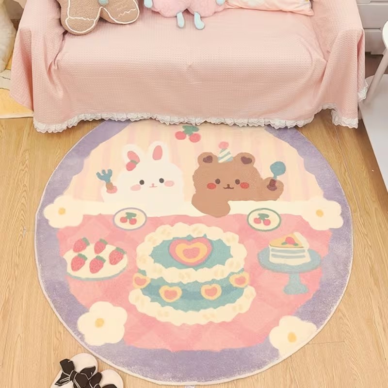 Cute Rabbit Bear Cake Print Ro - Commercial Printing Services recension och pris