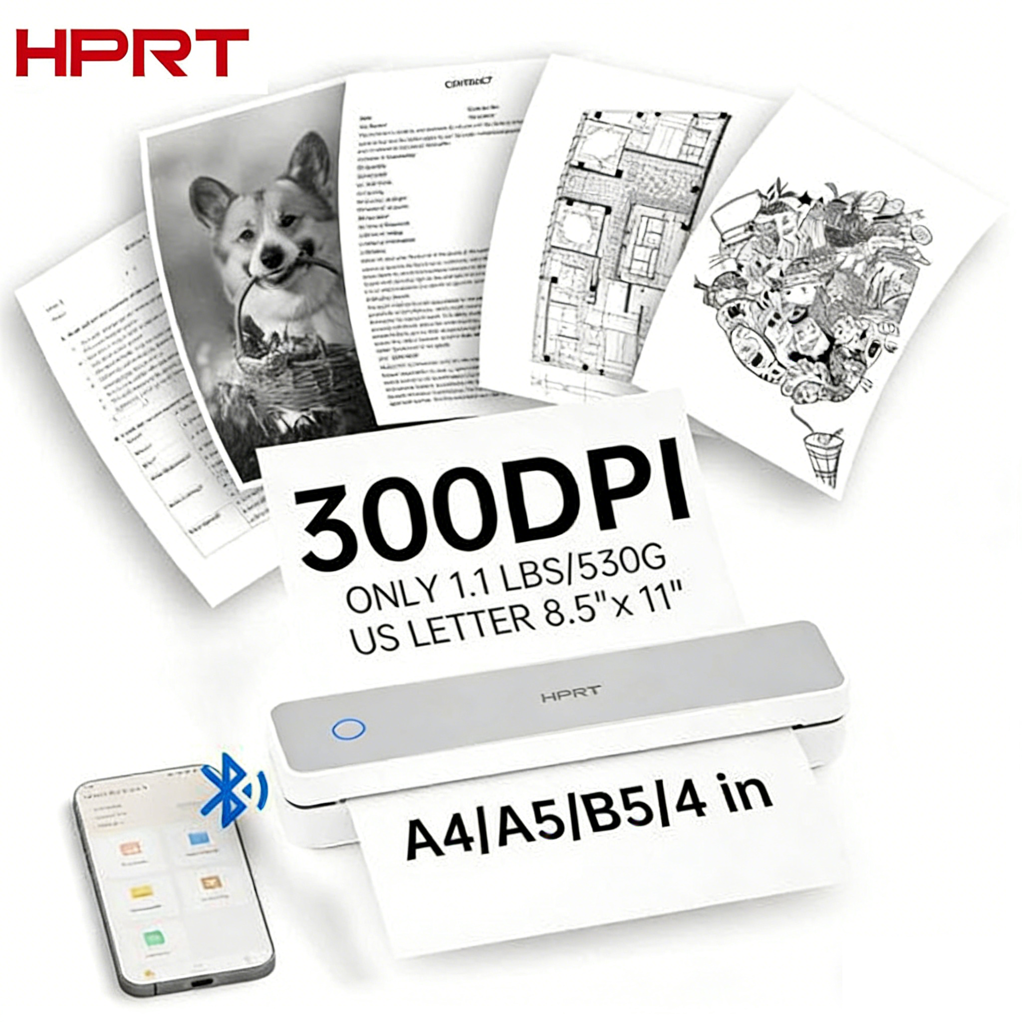 HPRT MT610-Pro A4 Thermal Prin - Commercial Photo Printer recension och pris