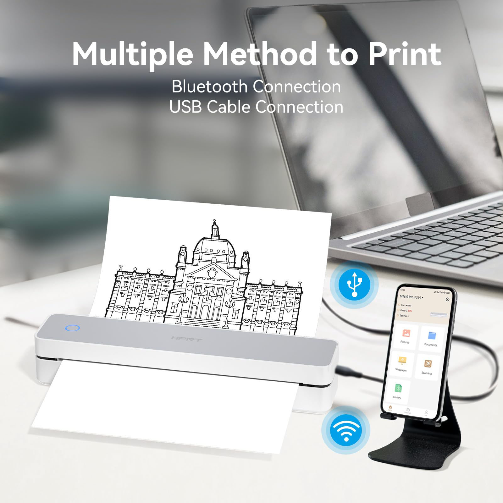 HPRT MT610-Pro A4 Thermal Prin - Commercial Photo Printer recension och pris