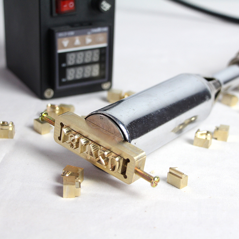 Alphabet Copper Mold Soldering - Foil Transfer Machine recension och pris