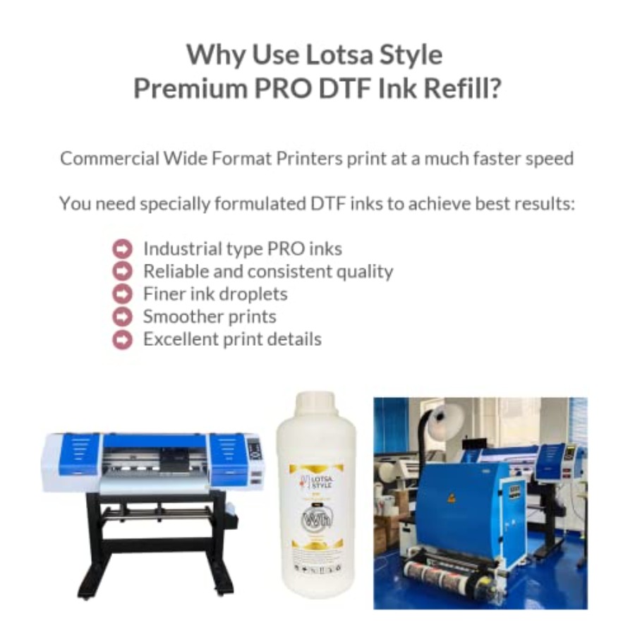 Premium PRO DTF Ink Refill for - Commercial Dtf Printing recension och pris