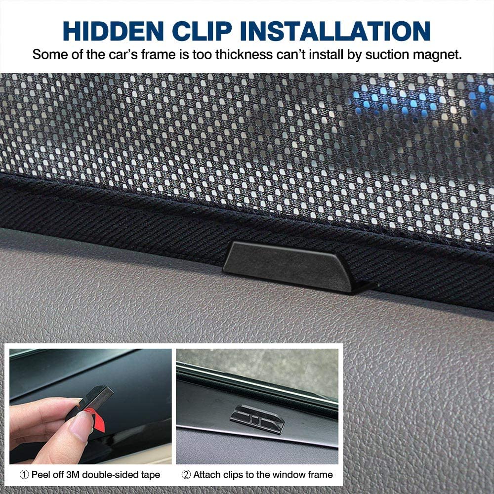 Magnetic Car Sunshade Shield W - Screen Printing Frame Mesh recension och pris