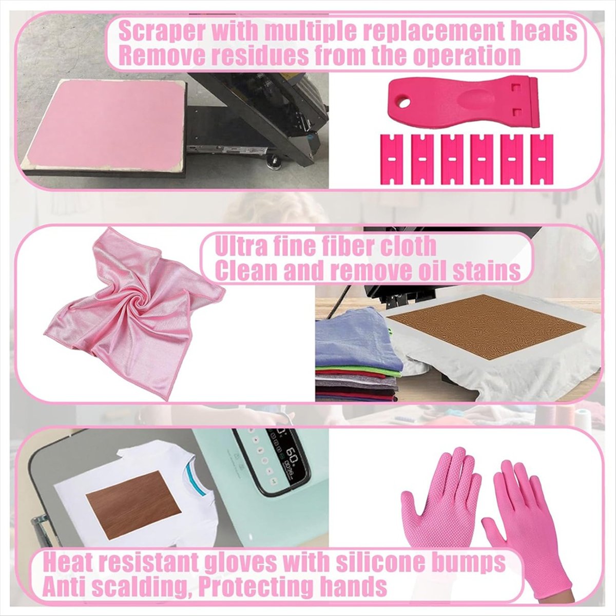 Reliable- 1set Sublimation Shi - Heat Press Teflon Sheet recension och pris