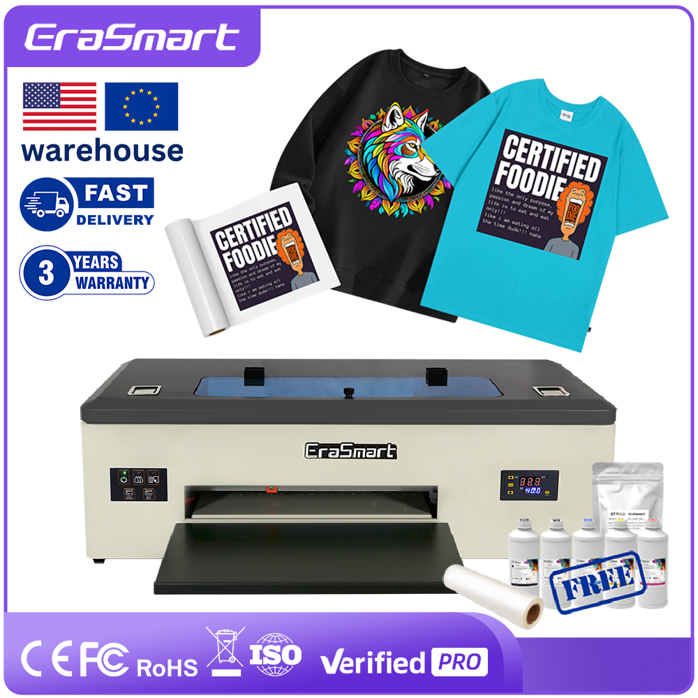 EraSmart 1390 Print Head Inkje - Commercial Dtf Printing Machine recension och pris