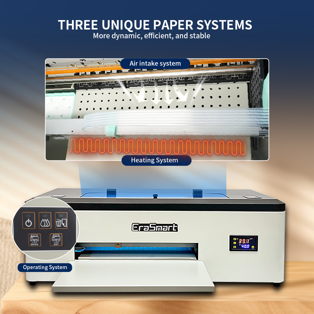 EraSmart 1390 Print Head Inkje - Commercial Dtf Printing Machine recension och pris