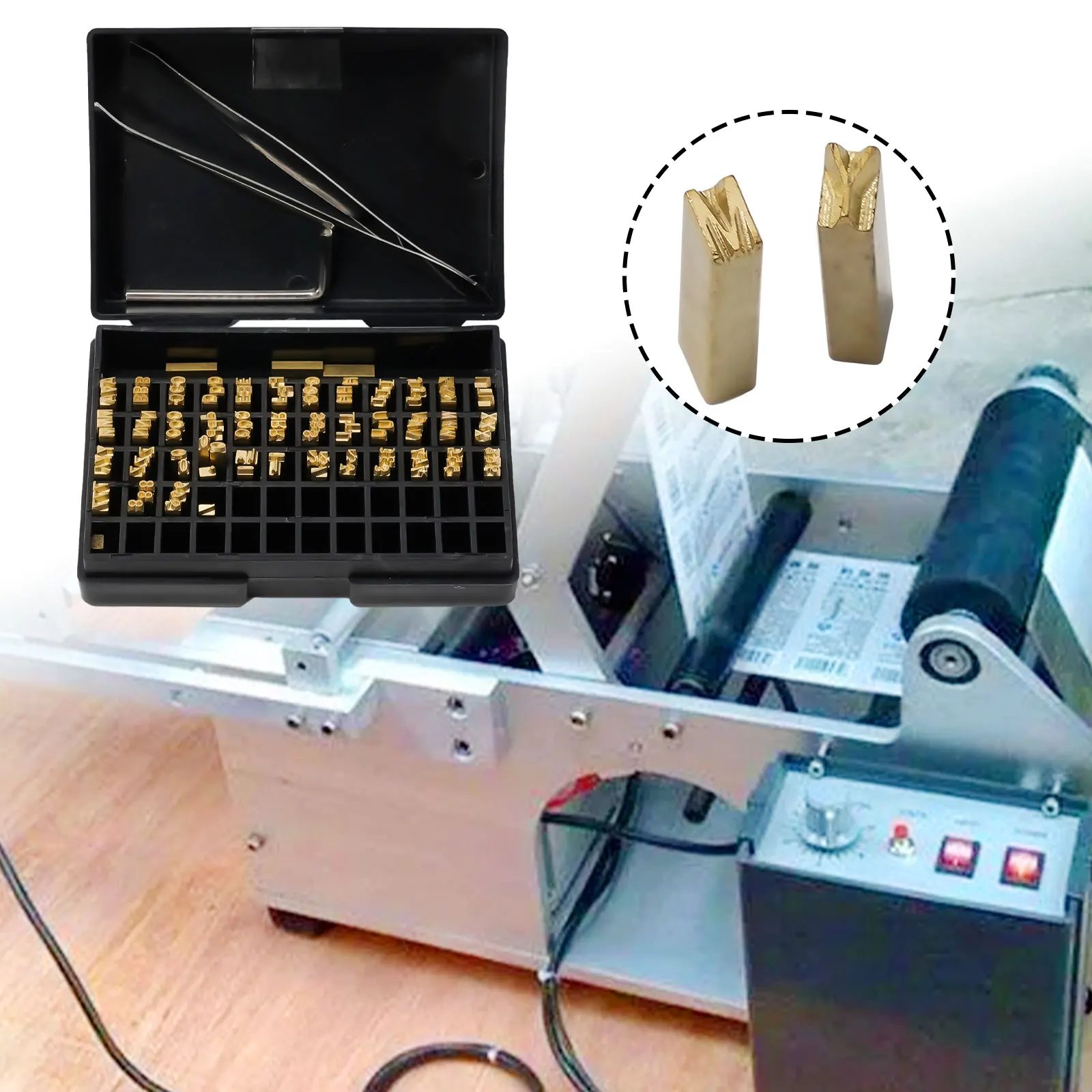 120pcs 2*3*15mm Hot Stamp Pper - Commercial Ribbon Printing Machine recension och pris