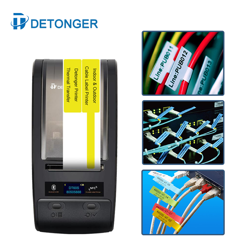 DETONGER DT60S Portable Therma - Commercial Ribbon Printing Machine recension och pris