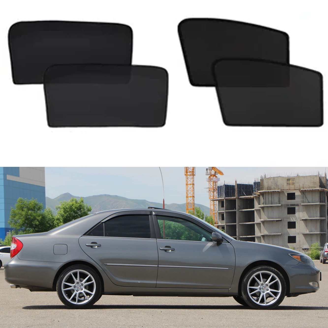 Magnetic Car Sunshade Shield F - Screen Printing Frame Mesh recension och pris
