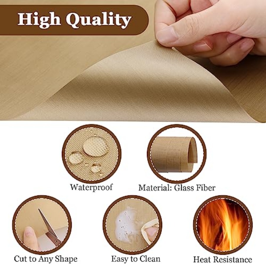 5 Pack Teflon Sheet for Heat P - Heat Press Teflon Sheet recension och pris