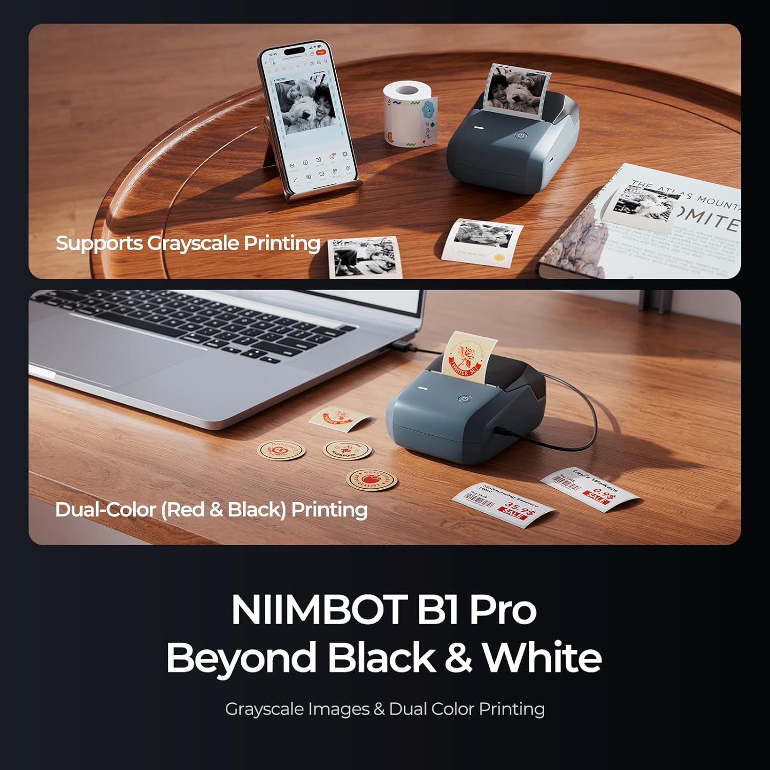 300DPI HD NIIMBOT B1Pro Mini L - Commercial Photo Printer recension och pris