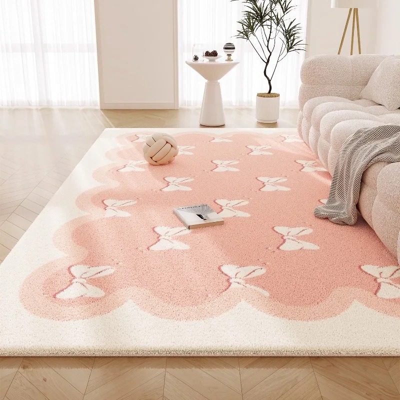 Sweet Pink Living Room Carpet  - Commercial Printing Online recension och pris