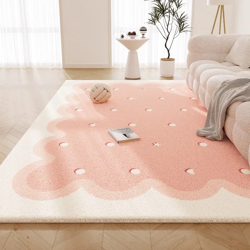 Sweet Pink Living Room Carpet  - Commercial Printing Online recension och pris
